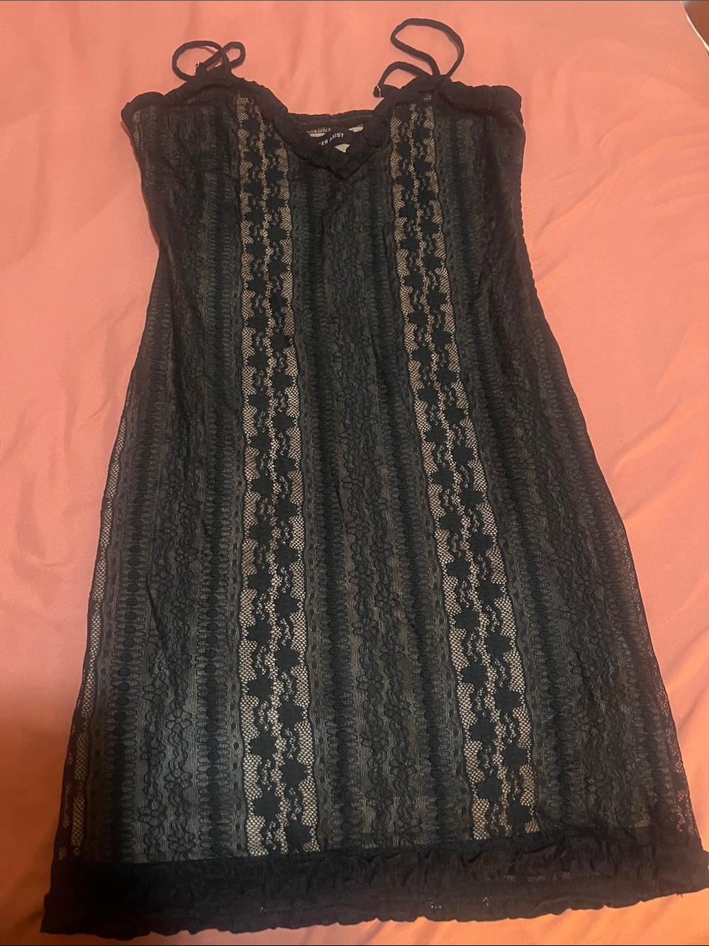 Tiger Mist Black Lace Dress